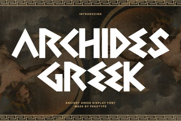 Archides: A Typeface Steeped in Ancient Grandeur