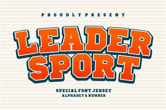Command the Field with a Powerful Sport Typeface