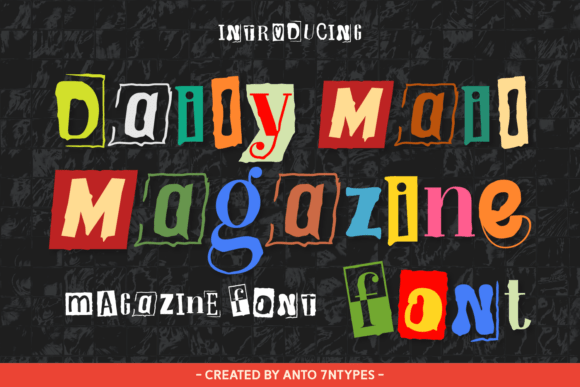 Daily Mail Magazine: A Vintage Ransom Font for Bold Design