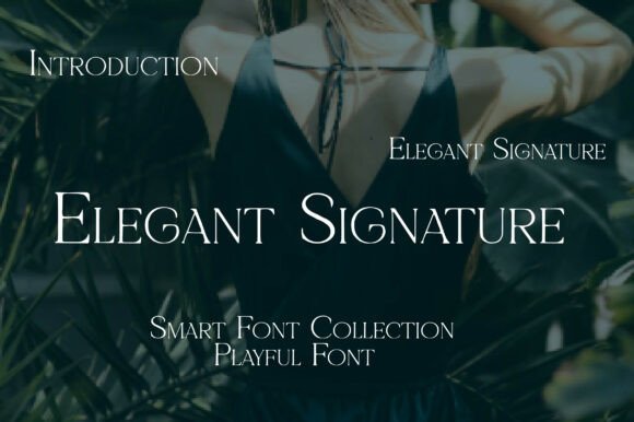 Elegant Signature: The Serif Font for Luxury Branding