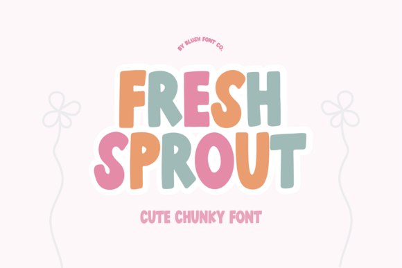 Fresh Sprout: A Playful Font for Creative Projects