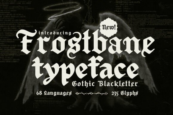 Frostbane: A Typeface Forged in Ancient Shadow