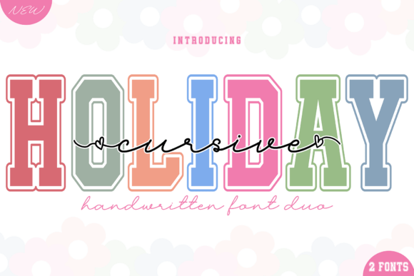 Holiday Cursive: A Stylish Script Font for Festive Designs