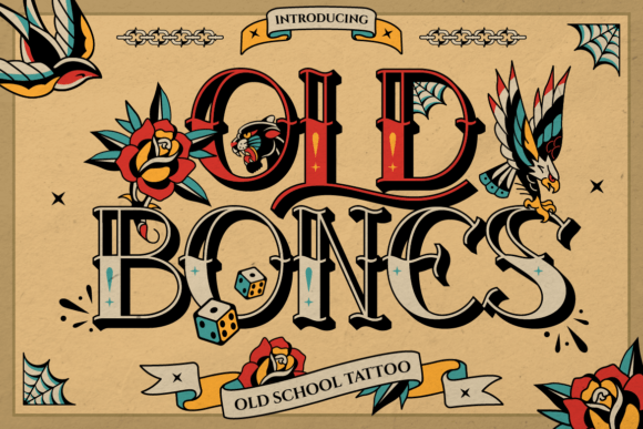 Old Bones: A Vintage Typeface with Modern Edge