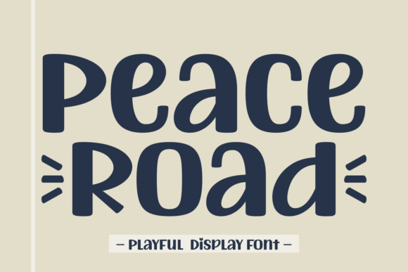 Peace Road: Fonts for Elegant Design