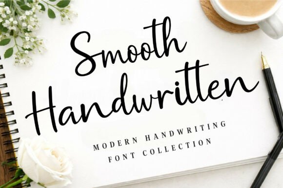 Smooth Handwritten: Elegant Script Font for Personal Design