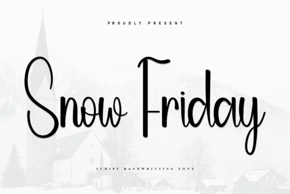 Snow Friday: A Handwritten Font with Relaxed, Sporty Elegance