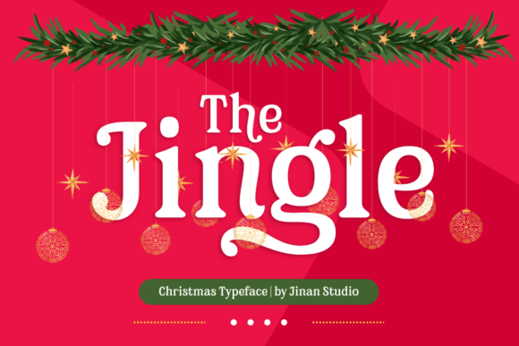 The Jingle: A Festive Typeface for Holiday Magic