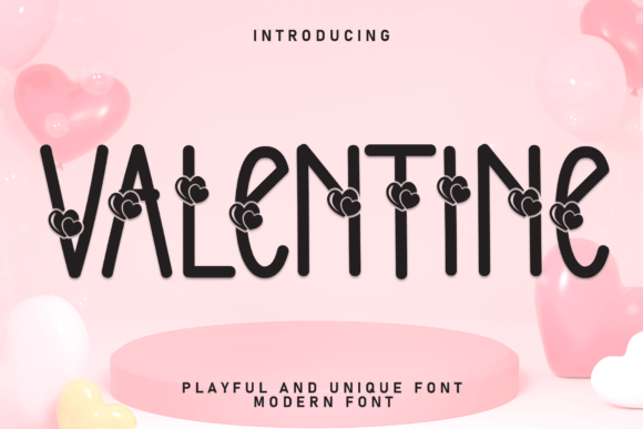 Valentine: A Font That Shares the Love