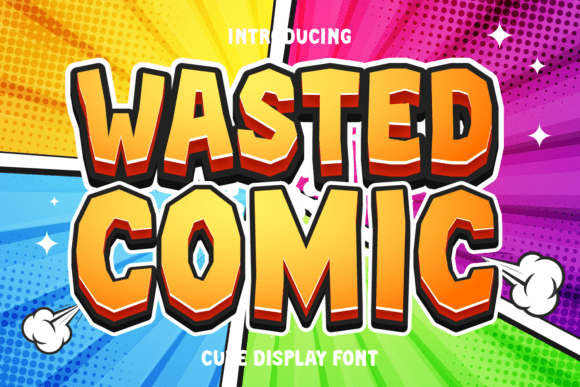 Wasted Comic: A Typographical Adventure for Creative Projects